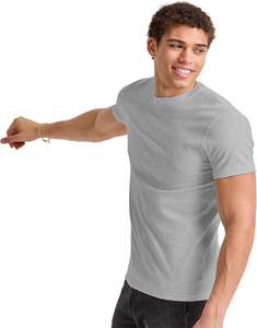 Venta al por mayor 100% algodón de manga corta Casual camisetas para hombres logotipo personalizado impreso estilo liso su marca Formal tejido de punto - Product Image 1