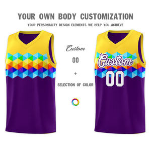 Jersey de baloncesto personalizado transpirable profesional para hombre, diseño de camisetas de baloncesto lisas, conjunto de uniforme - Product Image 2