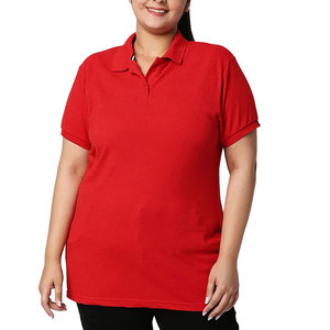 Polo negro con logotipo personalizado de alta calidad/Polo de algodón pesado/Polo deportivo de moda al por mayor para mujer - Product Image 4