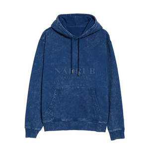 Sudaderas con capucha de efecto vintage mezcladas algodón pesado efecto vintage calidad superior personalizadas OEM al por mayor para hombres - Product Image 1