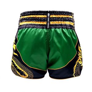 Pantalones Cortos de Muay Thai de Primera Calidad con Logotipo Personalizado, Ropa Deportiva de Poliéster y Nailon para Entrenamiento de Kickboxing con Bordado, Ropa de Artes Marciales - Product Image 6