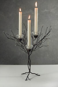 Bougeoir en cristal, décoration de la maison, autre support de bougie brillant, pour l'intérieur et l'extérieur - Product Image 5