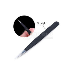 Pince à cils design personnalisée en acier inoxydable à bas prix Pointe pointue pour vente en ligne - Product Image 6