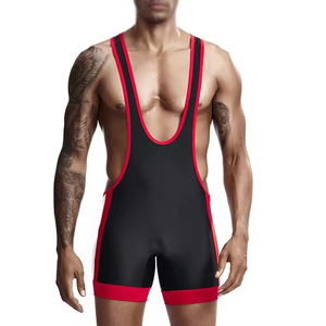 Breathable Custom Made Wrestling <b>Singlets</b>-Durable Material Quick Dry Eco-Friendly Custom Colors & Logos Low Price <b>for</b> <b>Men</b> - Product Image 3