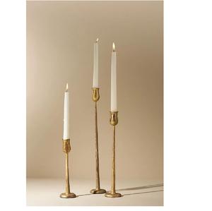 Support de bougie en laiton et aluminium fait main, élégance intemporelle, finition haut de gamme, style porte-bougie, décoration d'intérieur haut de gamme - Product Image 6