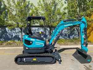 Mini-excavatrice SWE25UF certifiée EPA, 2,5 tonnes, chenille haute efficacité avec moteur Yanmar, pompe pour travaux de construction - Product Image 5