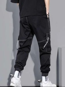 Trending Unisex Men Top stitching Slant Pocket <b>Cargo</b> <b>Pant</b> Designer Style Street Style <b>Cargo</b> Trousers for Men Custom Design <b>Pant</b> - Product Image 2
