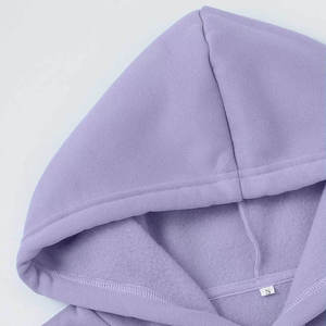 Sudadera con Capucha Personalizada para Mujer, Calidad Premium 2025, MOQ Bajo, Diseño Sólido en la Parte Delantera, Ropa Casual - Product Image 3
