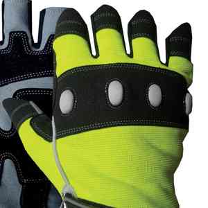 Gants de mécanicien haut de gamme à la mode main de sécurité robuste haute qualité meilleur prix gants de mécanicien de travail en cuir synthétique respirant - Product Image 3