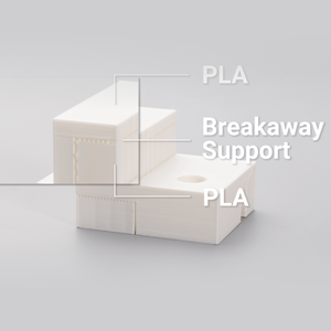 Breakaway Support for 3D Printer 500g <b>PLA</b> Filament Processing Service - Product Image 3