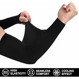 Manchons de protection solaire UPF 50+ rafraîchissants et légers anti-UV pour le cyclisme, la course, le sport, le travail et l'usage quotidien - Product Image 6