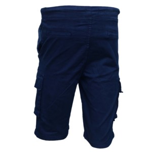 Short décontracté taille moyenne 100% coton pour hommes avec motif tissé Short cargo respirant de type solide Service OEM disponible - Product Image 3