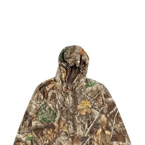 Nueva sudadera térmica de lujo para camping, con estampado de camuflaje de algodón grueso bordado y estampado de árbol real de la selva, para caza, al por mayor. - Product Image 4
