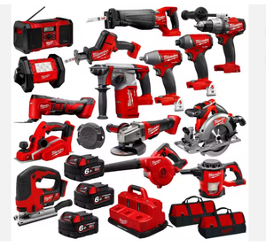 ชุดเครื่องมือเจียร บล็อกขัน ไขควง เลื่อย ประแจแรงบิด 18-in-1 กระเป๋าใส่เครื่องมือแบบพกพา ชุดเครื่องมือไฟฟ้าไร้สายสำหรับงานหนัก ของแท้ - Product Image 2