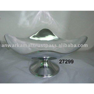 ขายส่งหรูหราถาดโลหะอลูมิเนียมชามผลไม้/ชามถั่ว/ชามสลัด - Product Image 1