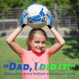 Guantes de portero para niños de alta calidad Látex transpirable y cuero Nuevo diseño al por mayor para niños Deportes esenciales - Product Image 6