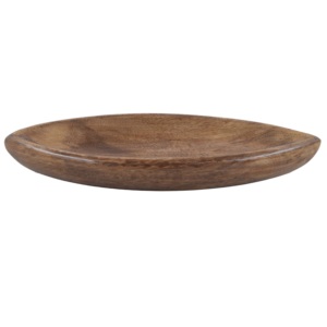 Plateau en bois élégant en forme de bateau, nouveau design, artisanat naturel fait main, style américain, plateau de service, bols, marque IHA, modèle IHAT292 - Product Image 1