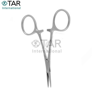 Fórceps para arteria de micromosquitos, pinza quirúrgica recta de 10,0 cm, fórceps rectos para mosquitos de acero inoxidable, instrumentos médicos - Product Image 6
