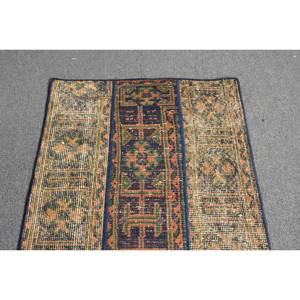 Alfombra Turca Vintage de 21 x 39 pies, Alfombra Clásica de Estilo Oriental en Verde y Marrón, Alfombra de Lana de Pelo Medio Ecológica con Base de Látex - Product Image 4