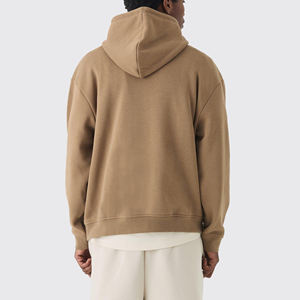 Sweat à capuche et sweat-shirt de haute qualité avec poche Kangroo avant Style Hip Hop Impression numérique personnalisée Logo Basics Hoodies pour hommes - Product Image 6