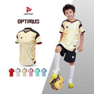 Meilleures ventes Ensemble de maillots de football de luxe de haute qualité pour enfants, conception de logo personnalisée Optimum JP pour les jeunes joueurs de football - Product Image 4