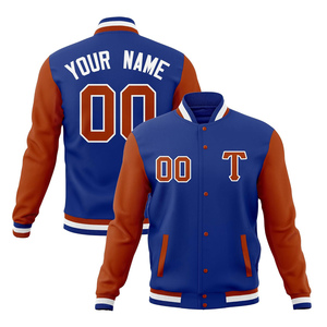 Chaquetas personalizables del equipo de la escuela secundaria para béisbol de invierno unisex Varisty con estilo bordado personalizado - Product Image 1