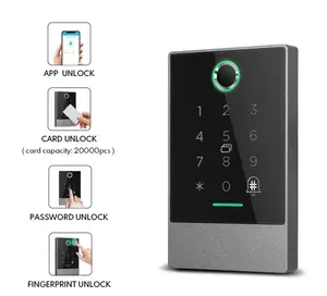 Scheda di controllo accessi impermeabile serratura per impronte digitali App Digital BLU Lock TT telecomando biometrico della serratura della porta