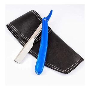 Rasoirs de barbier Manche en bois droit en acier inoxydable Rasoirs de rasage - Product Image 2