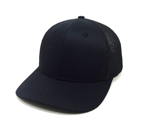 Blanc plaine 6 panneau chapeaux de camionneur casquettes de camionneur personnalisé Logo personnalisé chapeaux de sport fabriqués par Injae Vina usine Vietnam - Product Image 2