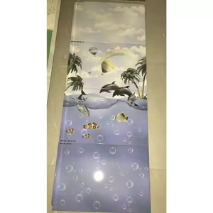 12X24กระเบื้องผนังเซรามิกสีน้ำตาลดิจิตอลฟังก์ชั่น Firebrick 300X600มม. สำหรับห้องน้ำกลางแจ้งและห้องโถงผลิตในอินเดีย - Product Image 3