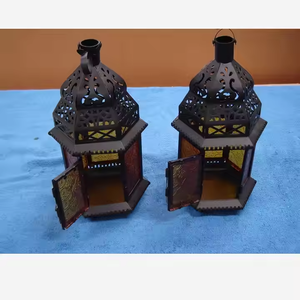 Candelabros de luz de té de hierro real de Color personalizado 2025, mesa hecha a mano para Navidad, venta al por mayor a bajo precio - Product Image 6