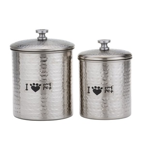 Boîte de rangement en argent de qualité supérieure faite à la main nouveau récipient à café décoratif meilleure vente boîte de conserve élégante classique - Product Image 5