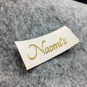 Fabricant propre entretien des jeans pas cher coût lavage fer Stock chapeau vêtements Designer tailles différentes étiquette pliante centrale pour tous les vêtements - Product Image 4