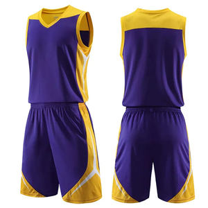 Vêtements de sport respirants sur mesure votre propre conception uniforme de basket-ball en polyester léger - Product Image 1