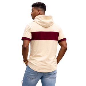 Kappa Alpha Psi Kream <b>Short</b> <b>Sleeve</b> <b>Hoodie</b> Nupe Greek Fraternity Premium Streetwear - Product Image 2