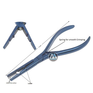 <span class=keywords><strong>Solingen</strong></span> ชุดทำเล็บทำจาก Germany7Piece ชุดกรรไกรตัดเล็บสำหรับผู้หญิงและผู้ชายหนังแท้สีฟ้า - Product Image 4