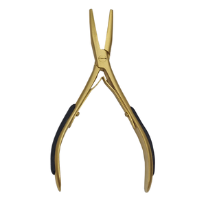 Pince à cheveux multifonction en acier inoxydable avec logo personnalisé, noir et or, vente en gros - Product Image 3