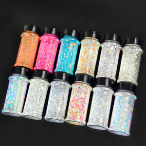 Glitter Chunky Holográfico Eco-Friendly KingCh de 2oz para Unhas, Mistura em Lote, Deslumbrante para Copos de Globo de Neve - Product Image 2