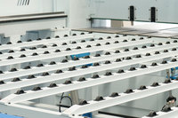 Scie automatique sur table d'ordinateur scie cnc panneau vertical horizontal travail du bois contreplaqué MDF machine de découpe