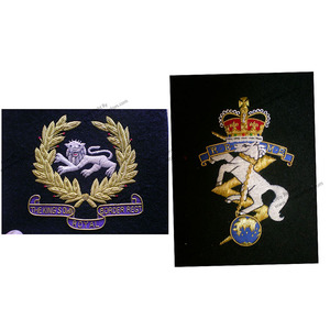 Nuevas insignias de parches de Bandera de País tejidas bordadas impresas personalizadas - Product Image 3