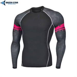 Chemise de compression respirante à manches longues UPF50+ à séchage rapide et écologique pour les surfistes - Product Image 5