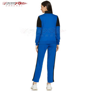 <b>Women</b> Polyester Tracksuit Two Piece Set <b>For</b> Running, Fitness, Jogging, And <b>Travel</b> Stylish <b>Women</b> Polyester Tracksuit - Product Image 2