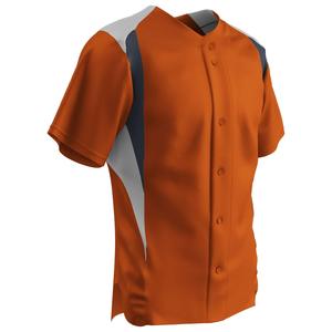 เสื้อเบสบอลลายทางแฟชั่นผู้ชายแบบสั่งทำคุณภาพสูง - Product Image 2