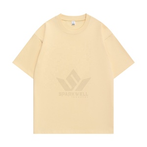 เสื้อยืดผู้ชายสีเขียวมะกอก แขนสั้น คอกลม ผ้าฝ้ายเจอร์ซีย์ ทรงปกติ ระบายอากาศได้ดี สวมใส่สบาย แบบลำลอง - Product Image 5