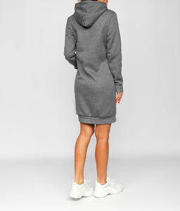 Sweat-shirt à capuche pour femme, coupe ample, en coton 100%, nouvelle arrivée, épaules tombantes, poids lourd, manches longues, vêtements décontractés - Product Image 4