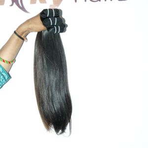 100% Naturel Aligné Cuticule Vierge Remy Cheveux Bundles Non Transformés Droite Indien Extensions Humaines Vague Profonde Traitement Chimique - Product Image 1