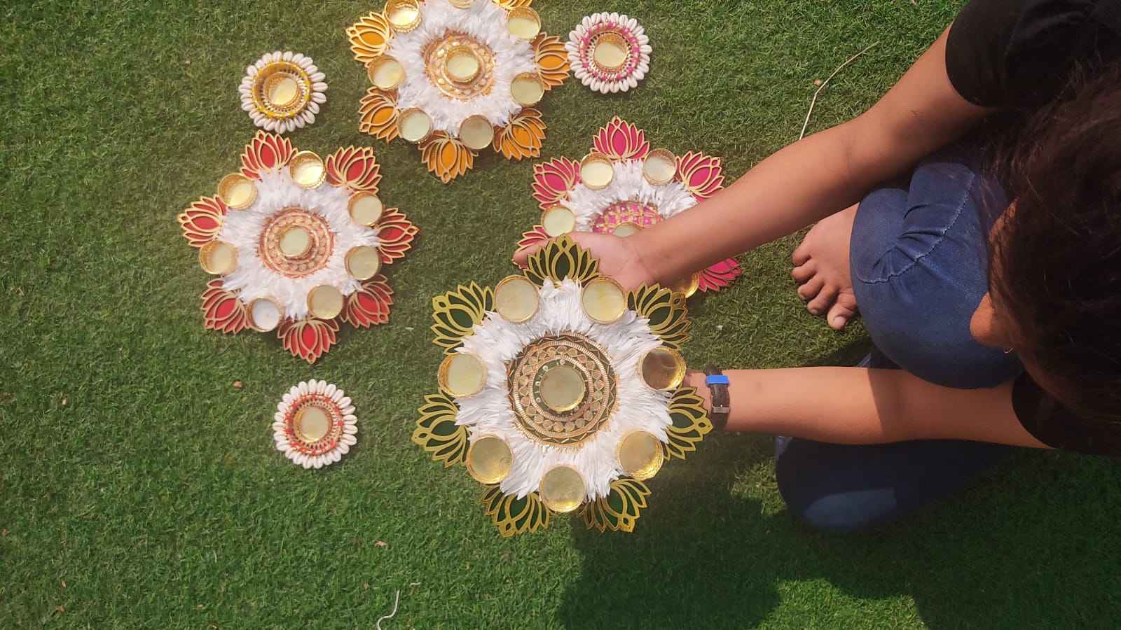 สีเขียว