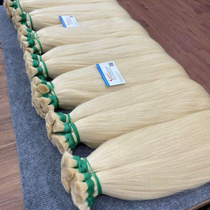 Venta al por mayor extensiones de cabello natural liso vietnamita caliente a granel con muchos extremos de colores-Super doble dibujado - Product Image 3