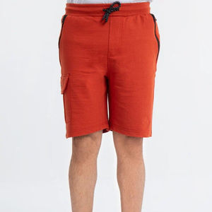 Reinforced Stitched Mid Drawstring Waist Casual Men's Canvas Breathable <b>Quick</b> <b>Dry</b> Sweat <b>Shorts</b> - Product Image 1