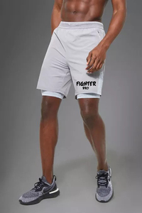 Short 100% coton imprimé pour les sports de plage Skateboarding Gym Workouts Aventures d'été et événements musicaux pour les journées de détente - Product Image 6